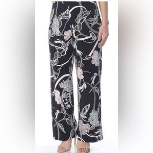 Alfani wide leg floral pants